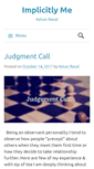 Mobile Screenshot of implicitly.me
